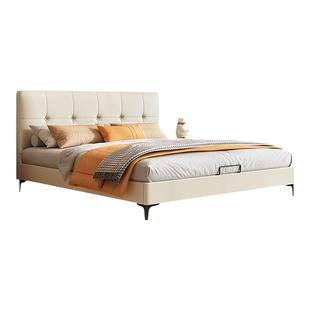 全实木床可定制任意尺寸1.5m小户型省空间超薄床头齐边排骨架床架