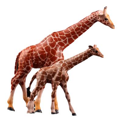长颈鹿模型动物玩具环保材质无味