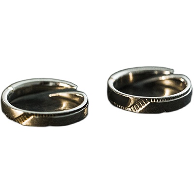 南风歌原创设计站台异地恋戒指