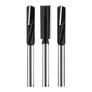 大罗机开锁孔铣刀刀头木门锁孔刀电木铣加长开槽直刀木工螺旋刀