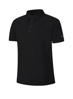 特步大师POLO衫冰丝翻领T恤男