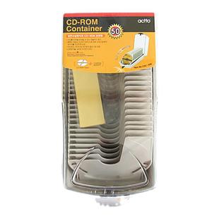 ACTTO光盘盒高档CD盒大容量DVD光碟收纳盒储藏箱创意标签检索50片