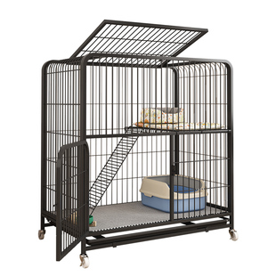 猫别墅笼子狗笼家用宠物超大自由空间猫笼猫窝猫舍一体厕所猫房子