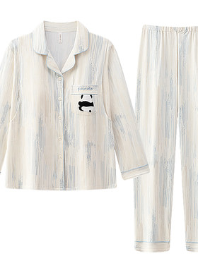 带胸垫纯棉月子服春秋款产后产妇孕妇睡衣哺乳5月份6夏季薄款喂奶