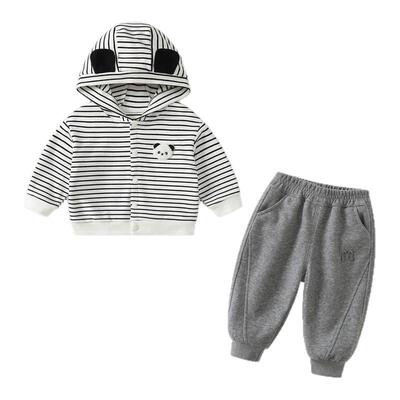 男宝宝秋冬套装婴儿卫衣加厚