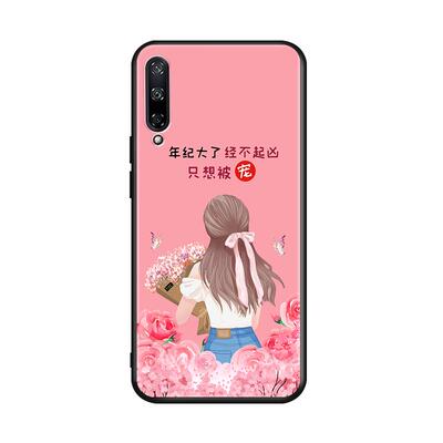 luckrider适用于荣耀Play3送贴膜honorplay3硅胶手机壳ins卡通男女款askalooX