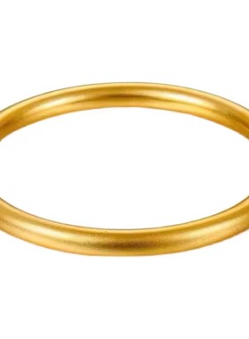 古法传承手镯仿真镀金正品实心越南沙金色素圈不掉色福牌手链首饰