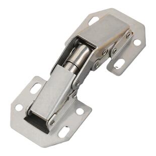 响震免开孔明装铰链衣柜合页无需开槽桥式弹子缓冲阻尼加厚门橱柜