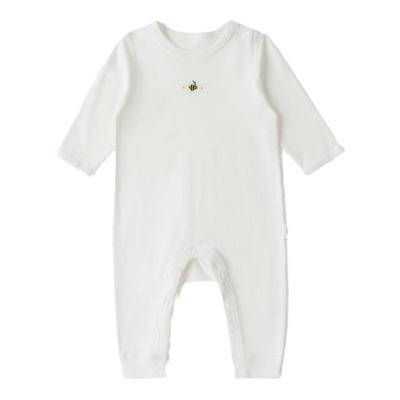 有机棉婴儿连体衣小月龄爬服四季