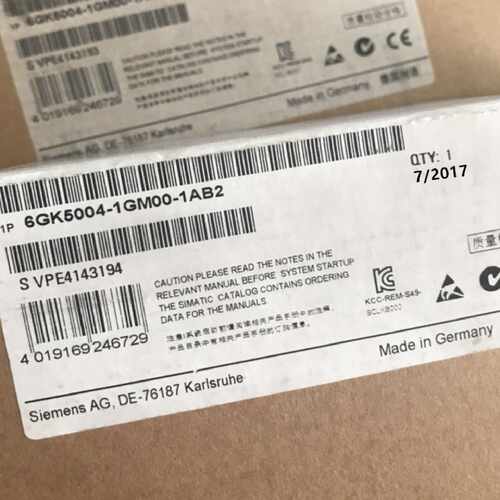 议价西门子6GK5004-1GM00-1AB2原装正品特价6GK50041GM001AB2现货