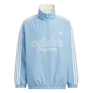潘展乐同款双面穿运动宽松保暖棉服男装秋冬adidas阿迪达斯三叶草