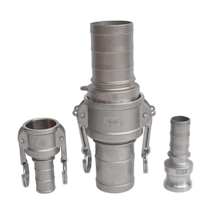 304不锈钢快速接头CE1寸2寸3寸水管水带油管钢丝软管变径快速接头