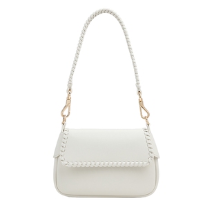 CHARLES&KEITH25秋季新款CK2-20782576时尚编织单肩斜挎包腋下包