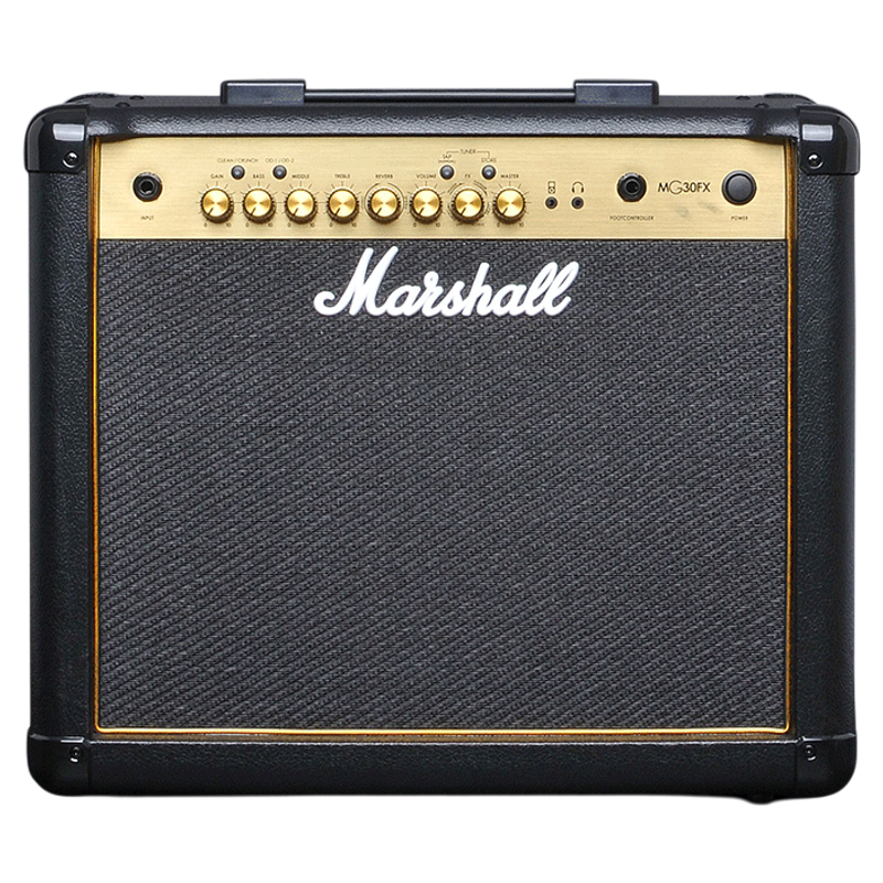 DUNLOP用MARSHALL电吉他音箱带效果器马歇尔MG30GFX失真马勺音响