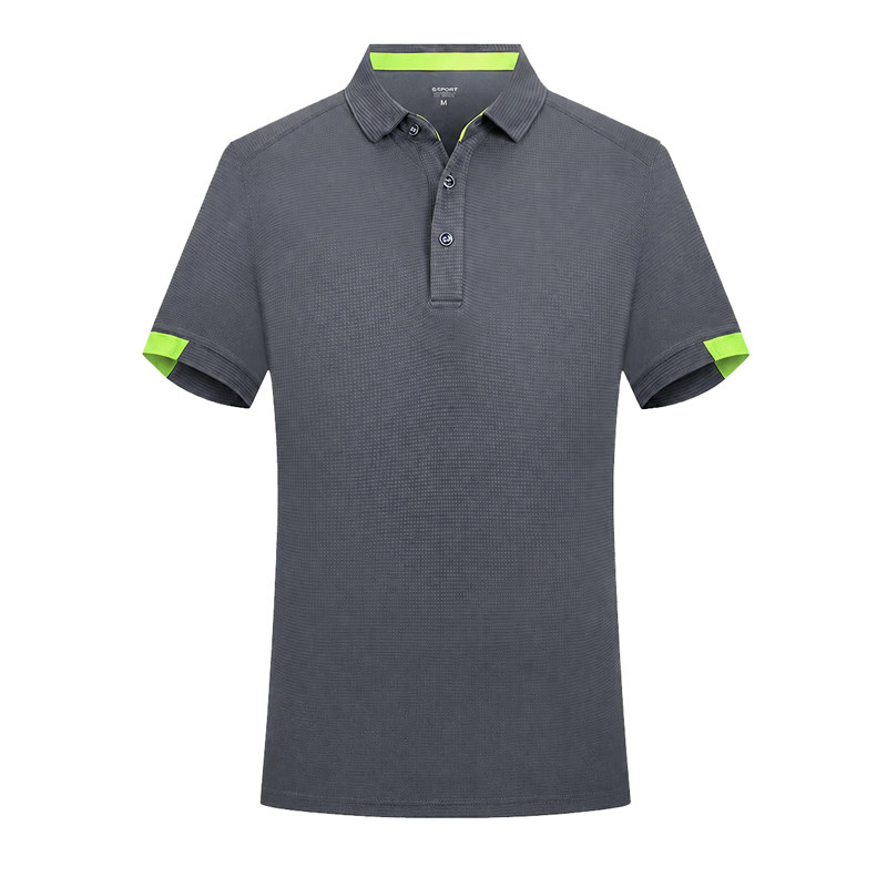 冰丝工作服T恤polo衫定制印logo