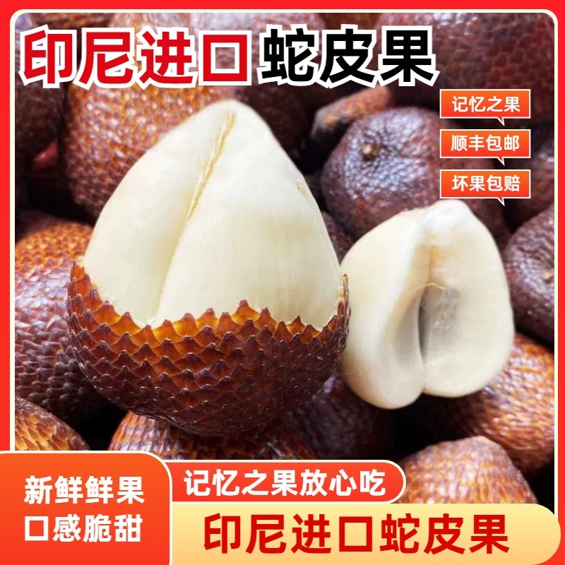 印尼蛇皮果顺丰冷链包邮热带新鲜水果大果酸甜可口记忆之果沙叻