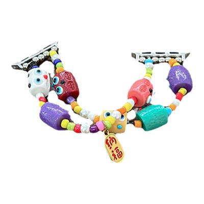 适用iwatch多巴胺小怪兽弹力表带