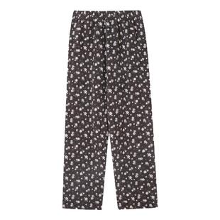 馨帮帮Homedress 秋冬珊瑚绒睡裤女可外穿加厚保暖百搭休闲家居裤