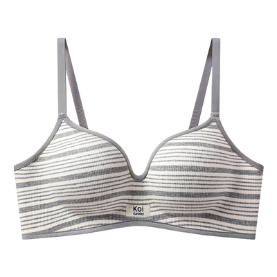 超聚拢无钢圈V领收副乳文胸