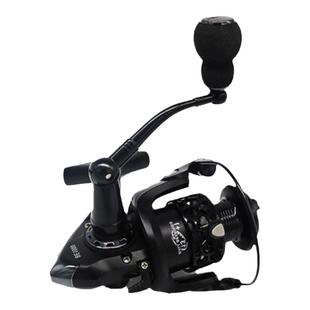 祺云基础纺车轮全金属线杯路亚渔轮套装新手推荐1000型小黑轮