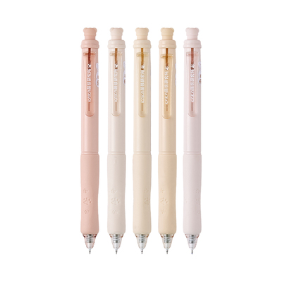 萌熊中性笔按动式可擦笔