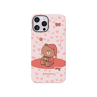 LINE FRIENDS苹果17睡衣双层手机壳iPhone16promax全包保护套15