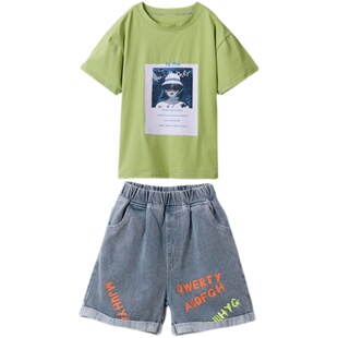 女童夏装套装2026年新款儿童装洋气大童女装夏季12岁女孩运动韩版