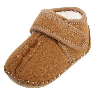 冬季1岁宝宝雪地靴加厚6到12个月婴儿棉鞋婴幼儿学步鞋鞋子一阶段