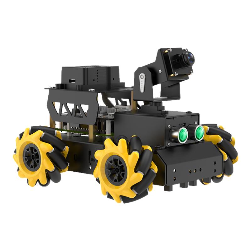 树莓派4B/5智能小车 TurboPi麦轮AI大模型视觉识别ROS2编程机器人