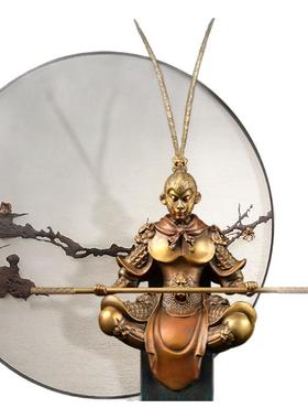 威弗列德纯铜孙悟空齐天大圣摆件美猴王办公室猴子男朋友生日礼物