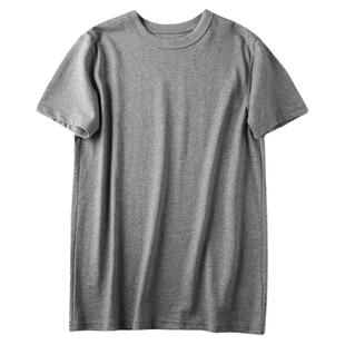 【日系！新疆精硫棉】夏季新品男纯色阿美咔叽短袖基础款圆领T恤