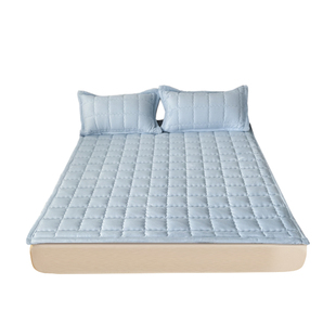 加厚牛奶绒床垫1米5家用卧室单人珊瑚绒垫被褥子冬季加绒床毯铺床