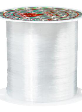 透明无弹力鱼丝线串珠子专用线穿珍珠小米珠手链包包手工DIY鱼线
