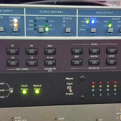 RME ADI-8 192采样率 DD 双向音频转换器，带原