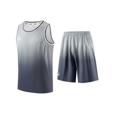 篮球两件套匹克透气男