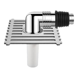 洗衣机地漏专用接头下水道排水管方形地漏盖子防反溢水二合一三通