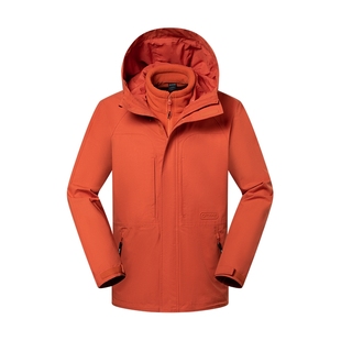 outdoor products秋冬新品户外休闲男套绒外套抓绒内胆防风保暖