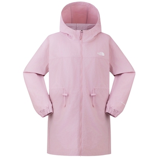 北面防晒皮肤衣女收腰中长防风户外多效衣新款TheNorthFace|8C0Z