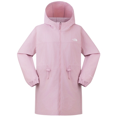 北面UPF防晒衣女收腰中长防风皮肤衣户外新款TheNorthFace|8C0Z