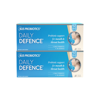 【自营】新西兰BLIS K12口腔益生菌含片嗓子咽喉不适久咳口臭*2