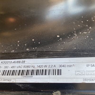 议价可维修正品ebmpapstK3G310AV6905三相离