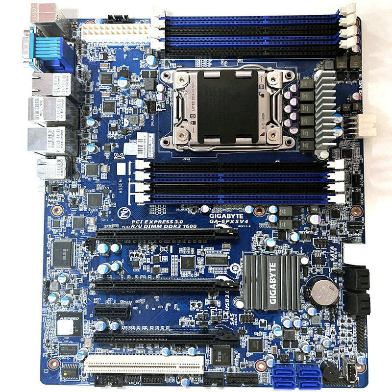 技嘉GA-6PXSV4 2011针服务器主板 支持E5-2680 V2上REG DDR3内存