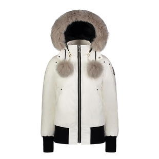 MOOSE KNUCKLES Debbie 女士小剪刀羽绒飞行员夹克