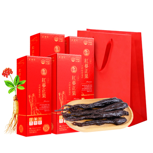 玉锦记韩国原装进口高丽参红参蜂蜜鲜人参片即食官方正品部分临期