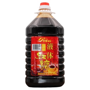 14斤大桶装浓香红糖浆 阡喜液体红糖水 商用冰粉红糖浆 凉糕配料