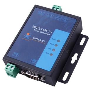 有人lora dtu无线数传电台232/485通信远程IO点对点通讯模块LG207