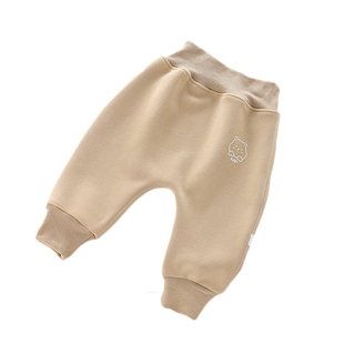 宝宝加绒裤子秋冬季外穿一体薄绒婴儿大屁屁PP裤男女童幼儿保暖裤