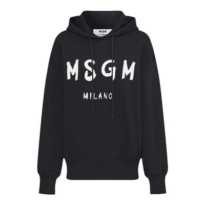 MSGM秋冬新款连帽长袖卫衣