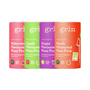 【独家惊喜盒】grin果味牙线棒