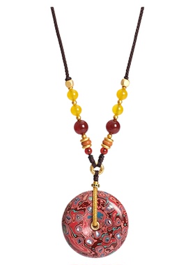 DONGUAN/冬官非遗大漆工艺项链